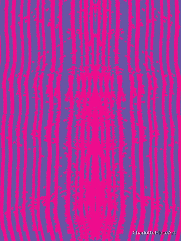 Thumbnail 4 of 4, iPhone Case, Rake One Reversed, Abstract Rake Pattern designed and sold by CharlottePlaceArt.