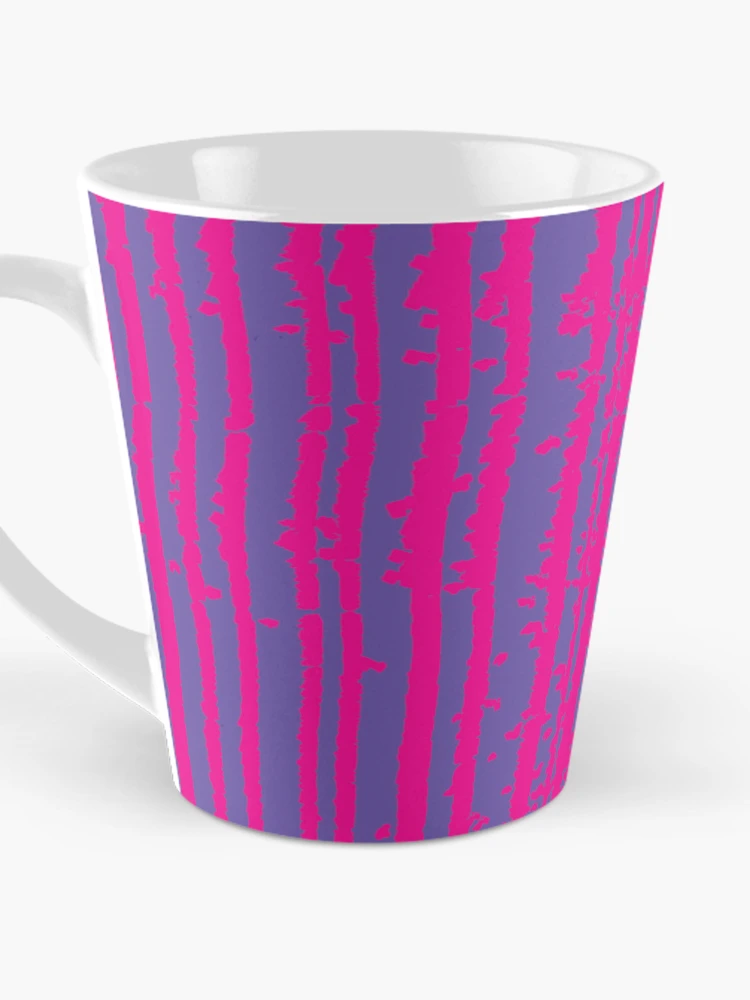 Thumbnail 3 of 4, Coffee Mug, Rake One Reversed, Abstract Rake Pattern designed and sold by CharlottePlaceArt.