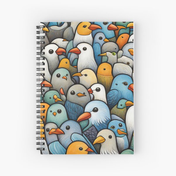 Item preview, Field of seagulls designed and sold by Colin Bentham.
