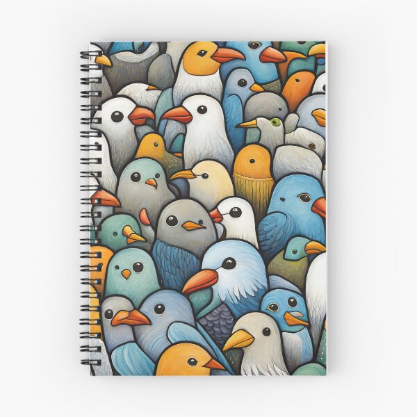 Item preview, Field of seagulls designed and sold by Colin Bentham.