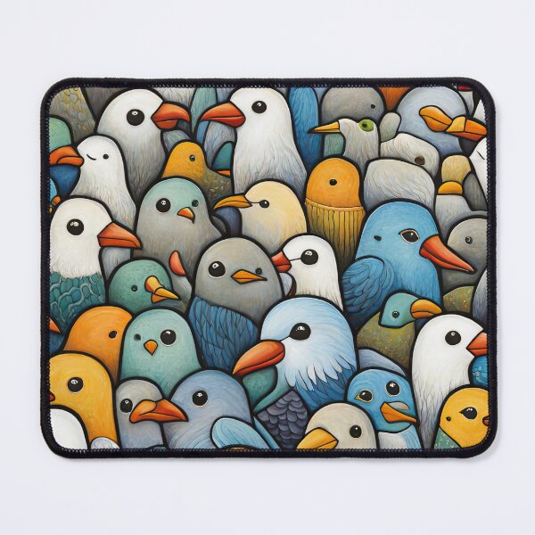 Item preview, Field of seagulls designed and sold by Colin Bentham.