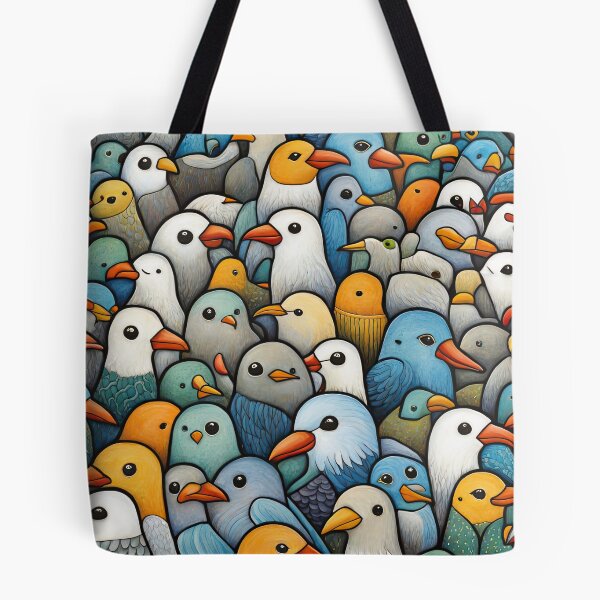 Item preview, Field of seagulls designed and sold by Colin Bentham.