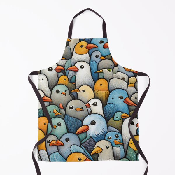 Item preview, Field of seagulls designed and sold by Colin Bentham.