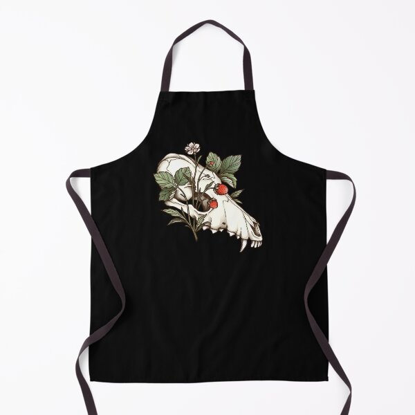 Item preview, Wolf Skull Vulture Culture Skulldog Therian Furry Goblincore designed and sold by Veymoth.