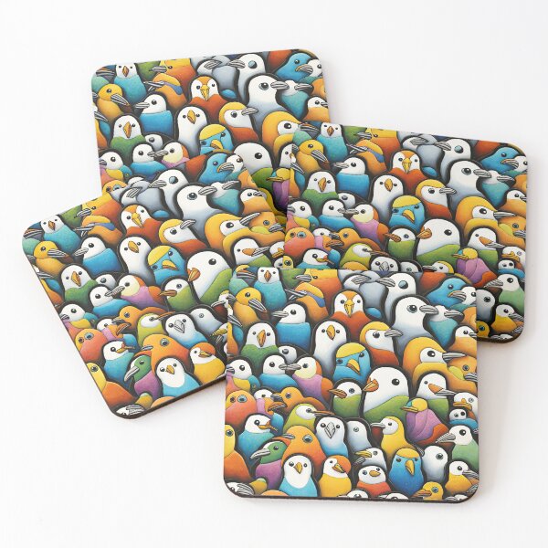 Item preview, Field of seagulls designed and sold by Colin Bentham.