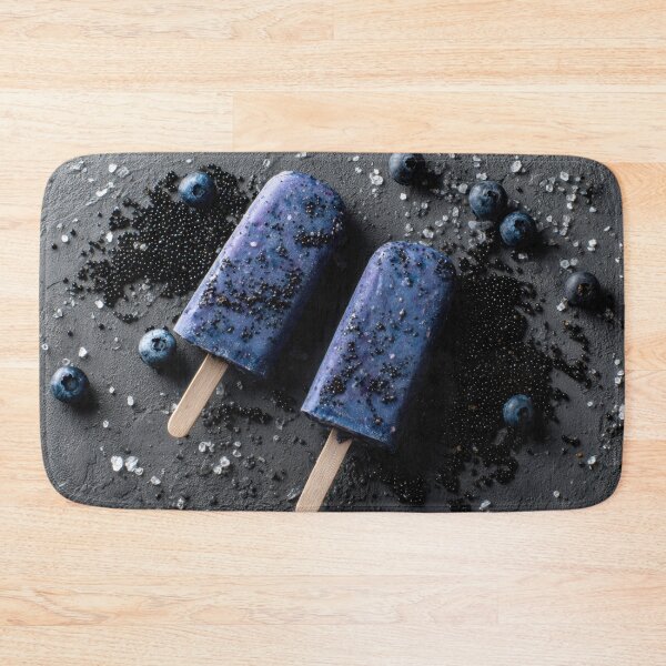 Item preview, Blueberry pops on dark stone designed and sold by anytka.
