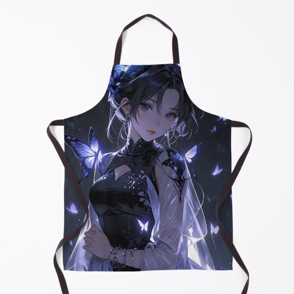 Item preview, Shinobu Kocho Butterfly Night Elegance Demon Slayer designed and sold by HumbertoValveno.