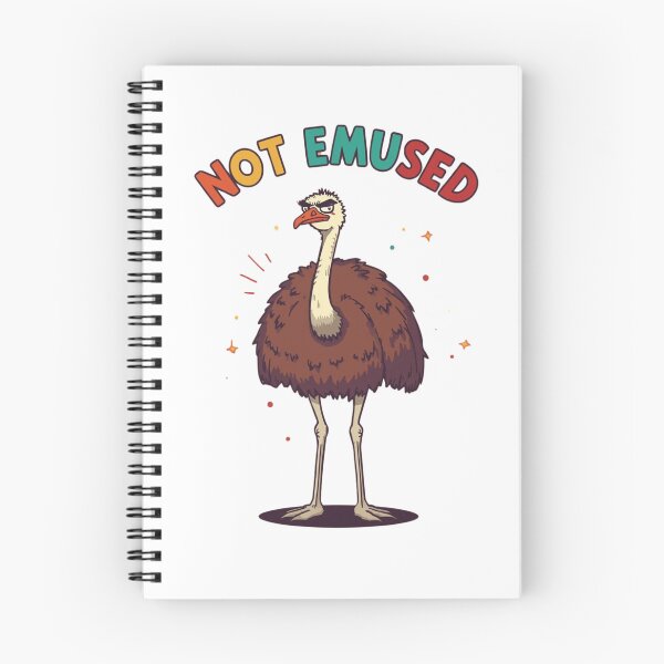 Item preview, Not Emused, Sarcastic Animal Humor designed and sold by sz0g0.
