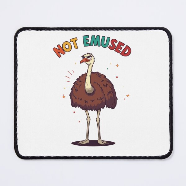 Item preview, Not Emused, Sarcastic Animal Humor designed and sold by sz0g0.