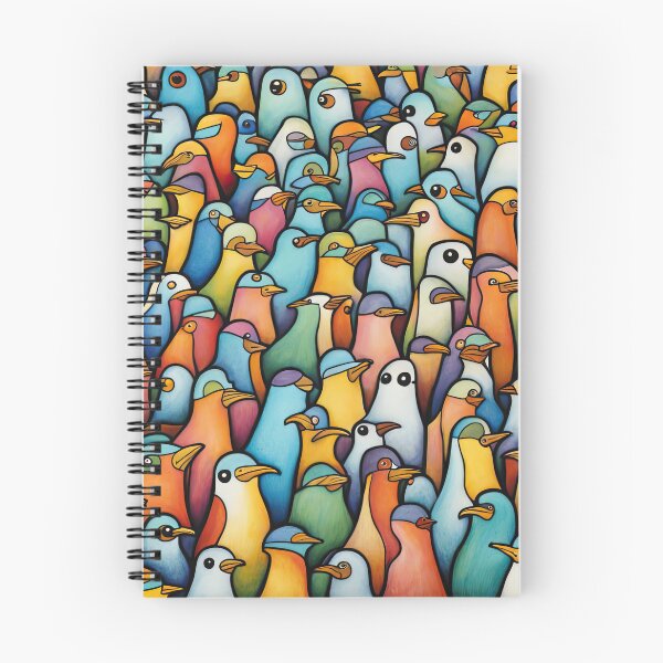 Item preview, Field of seagulls designed and sold by Colin Bentham.