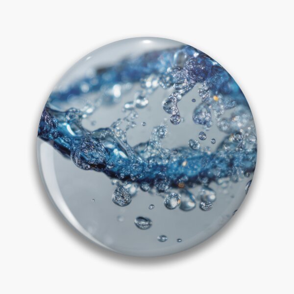 Item preview, Blue water swirls in patterns designed and sold by anytka.