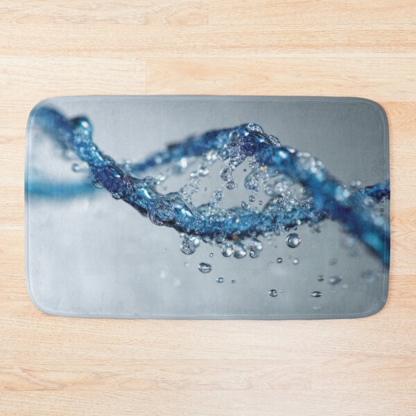 Item preview, Blue water swirls in patterns designed and sold by anytka.