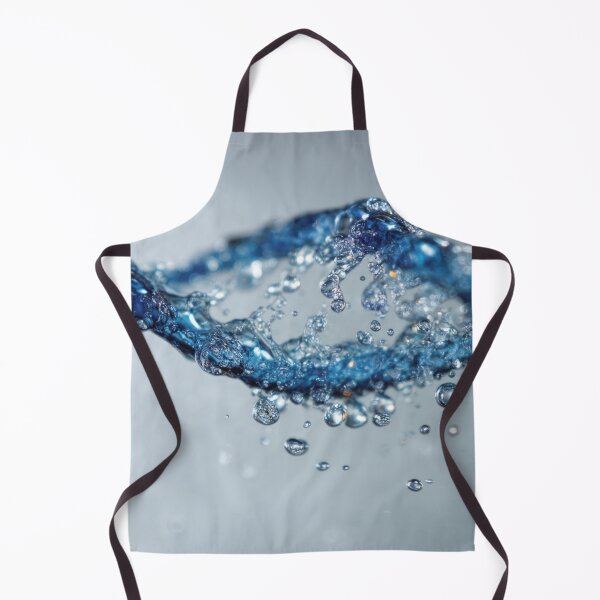 Item preview, Blue water swirls in patterns designed and sold by anytka.