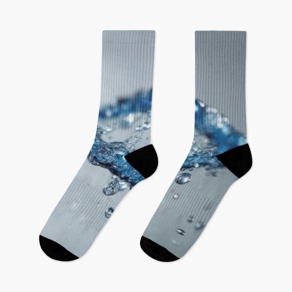 Item preview, Blue water swirls in patterns designed and sold by anytka.