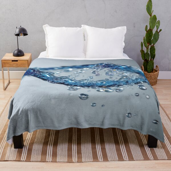 Item preview, Blue water swirls in patterns designed and sold by anytka.