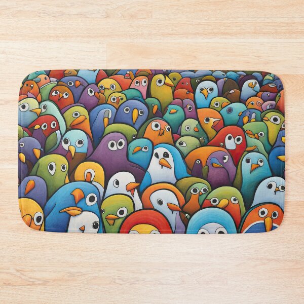 Item preview, Field of seagulls designed and sold by Colin Bentham.