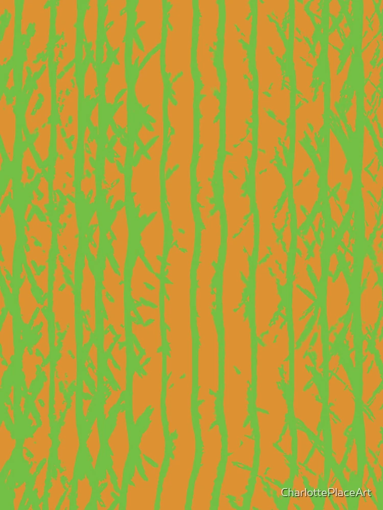 Thumbnail 4 of 4, iPhone Case, Rake Three, Abstract Rake Pattern designed and sold by CharlottePlaceArt.