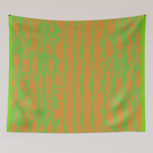 Item preview, Rake Three, Abstract Rake Pattern designed and sold by CharlottePlaceArt.