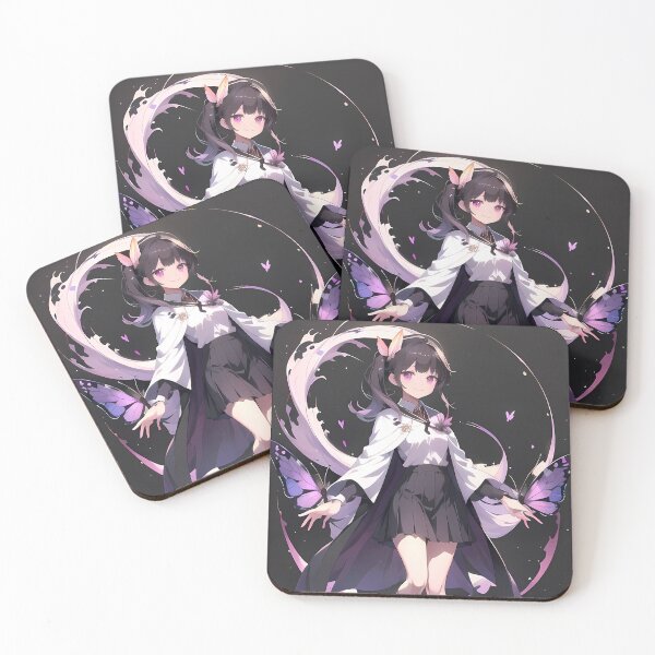 Item preview, Kanao Tsuyuri Demon Slayer Anime Magical Butterfly Aura designed and sold by HumbertoValveno.