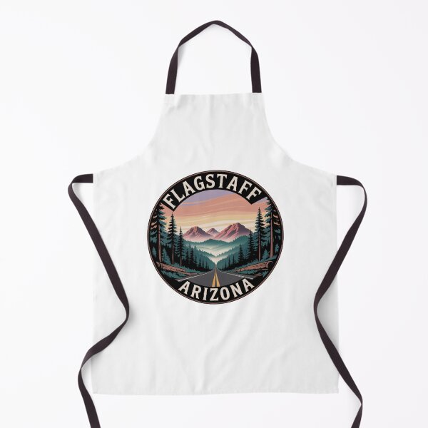 Item preview, Flagstaff Arizona Scenic Road - Vintage Mountain Forest Sunset Design designed and sold by CircinusStore.