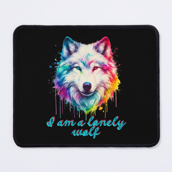 Item preview, I am a lonely wolf designed and sold by Palmtree94.