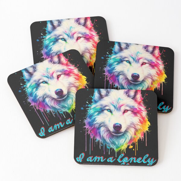 Item preview, I am a lonely wolf  designed and sold by Palmtree94.