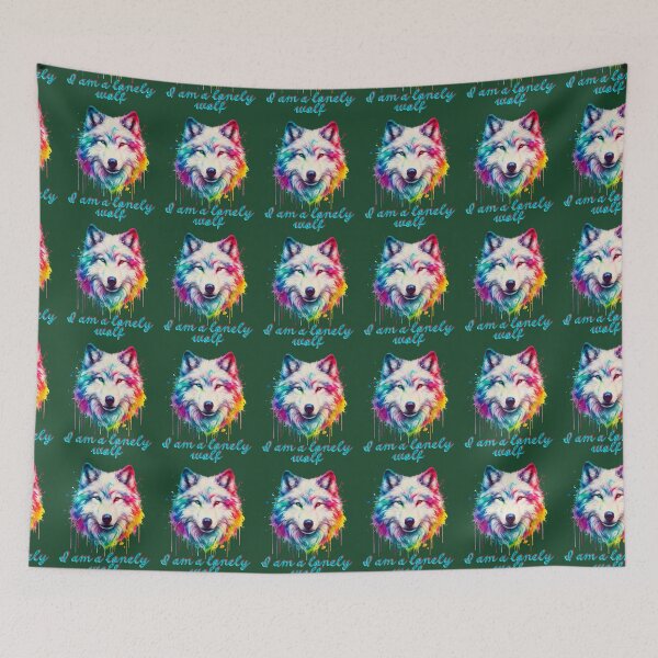 Item preview, I am a lonely wolf  designed and sold by Palmtree94.