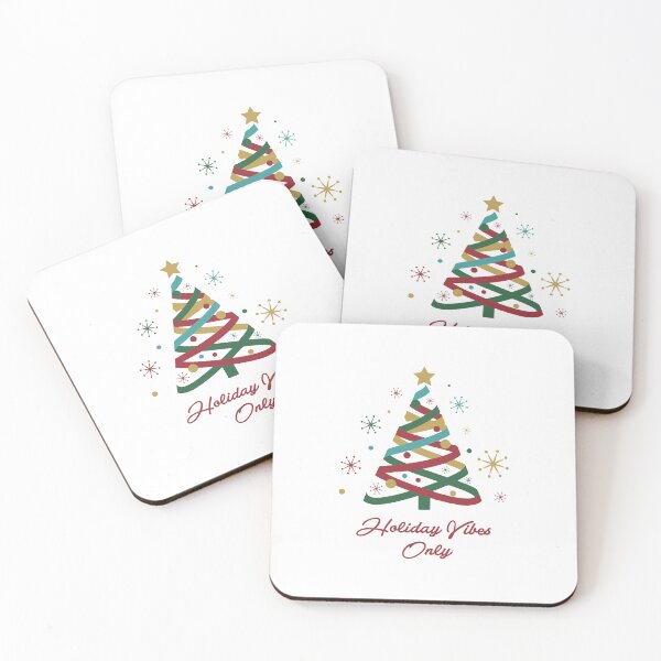 Item preview, Holiday Vibes Christmas Tree Vector designed and sold by DavidTeeStudio.