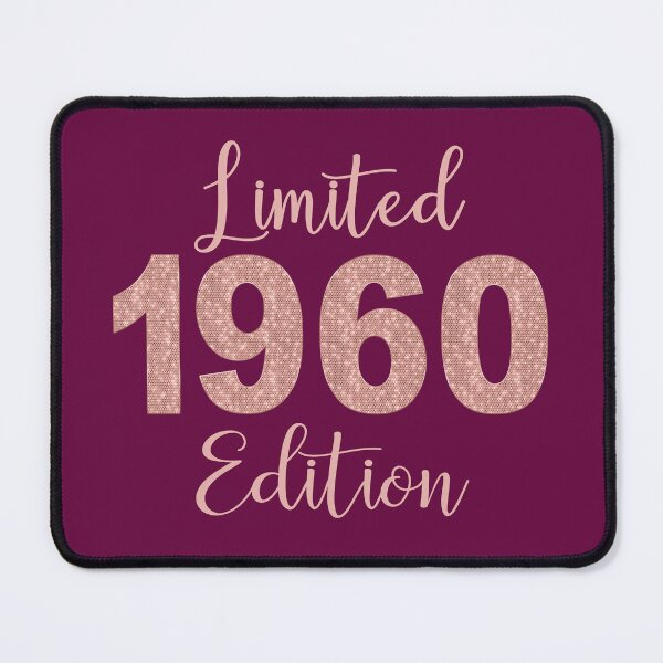 Item preview, Birth Year 1960 Rose Gold Diamonds Effect designed and sold by Jeallan Designs.