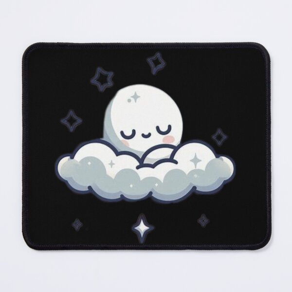 Item preview, cute sleepy cartoon moon designed and sold by t-shirts4you4.