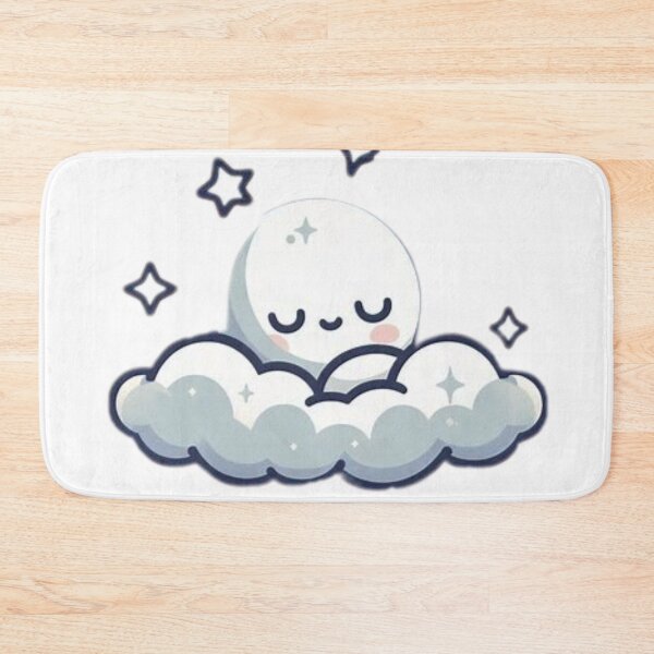 Item preview, cute sleepy cartoon moon designed and sold by t-shirts4you4.