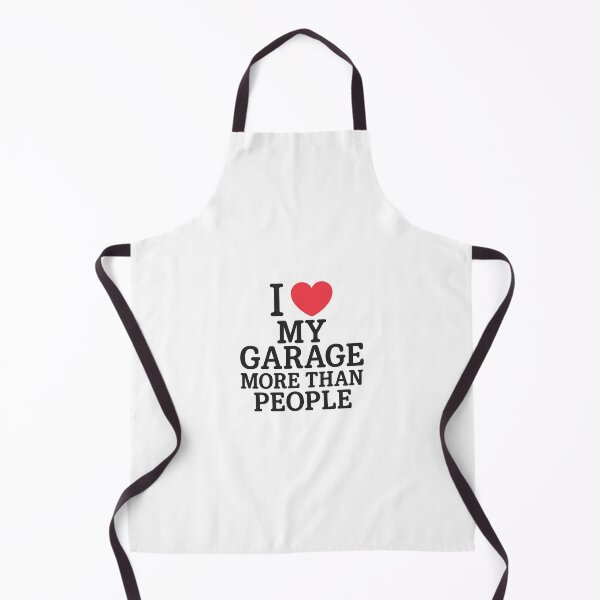 Item preview, I Love My Garage More Than People – Funny Mechanic Car Culture Quote designed and sold by Fleetwood1994.