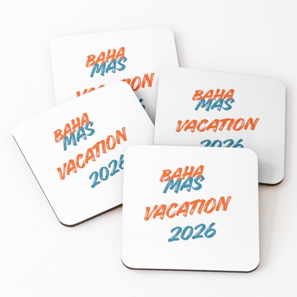 Item preview, Bahamas 2026 Vacation – Simple Design designed and sold by inkbymuntaha.