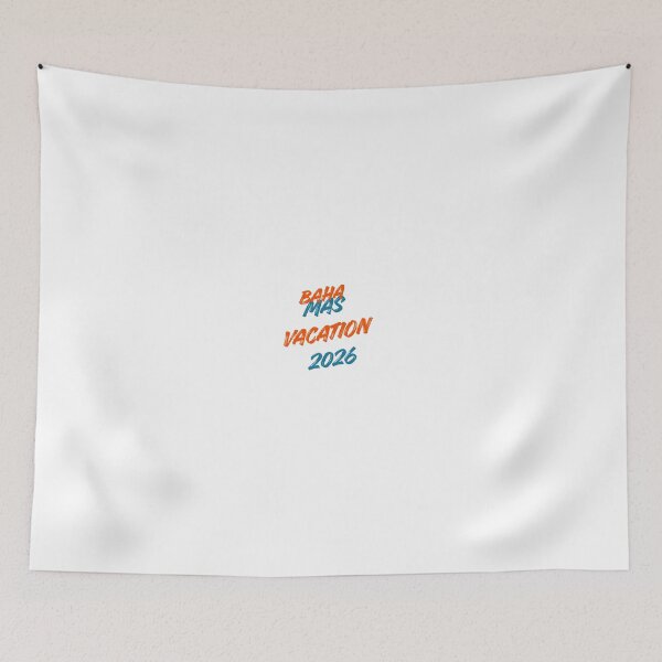 Item preview, Bahamas 2026 Vacation – Simple Design designed and sold by inkbymuntaha.