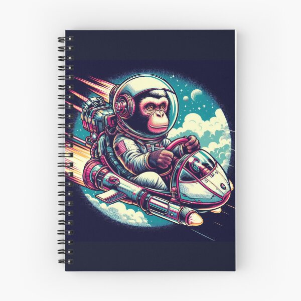 Item preview, Cute astronaut monkey  designed and sold by Dogandesighn.