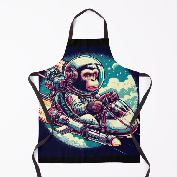 Item preview, Cute astronaut monkey designed and sold by Dogandesighn.