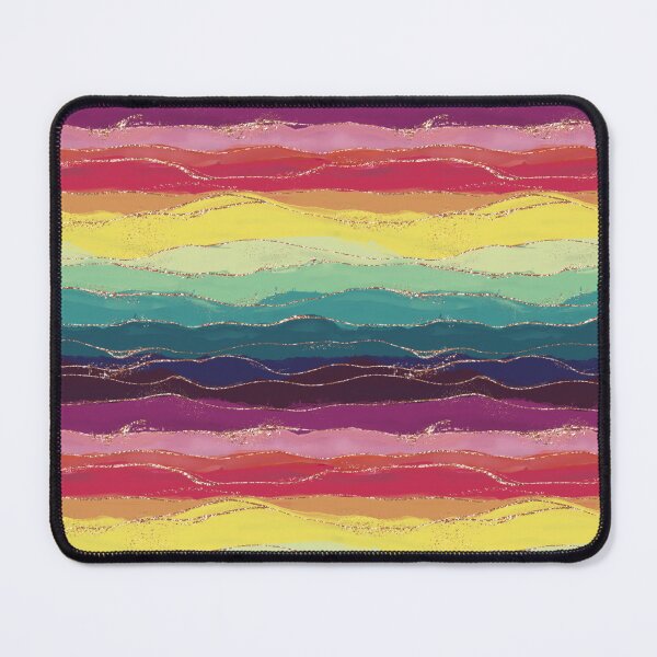 Item preview, Glittering Vibrant Waves of Colour Rainbow designed and sold by NoemiMarozsan.
