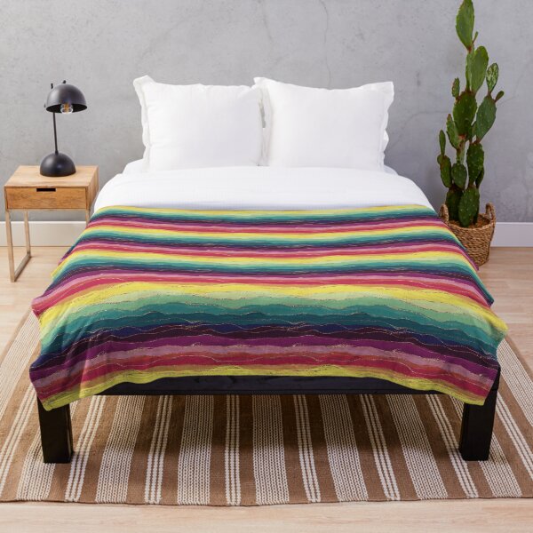 Item preview, Glittering Vibrant Waves of Colour Rainbow designed and sold by NoemiMarozsan.