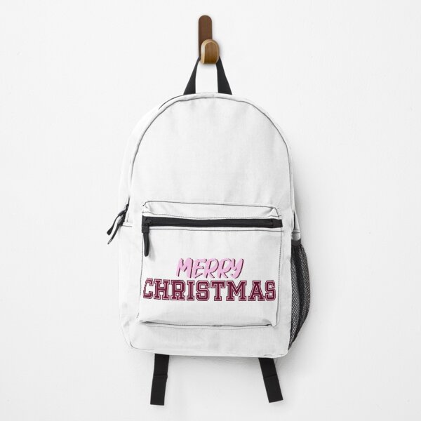 Item preview, Merry Christmas, Burgundy and Pink, Varsity Word Art designed and sold by OneThreeSix.