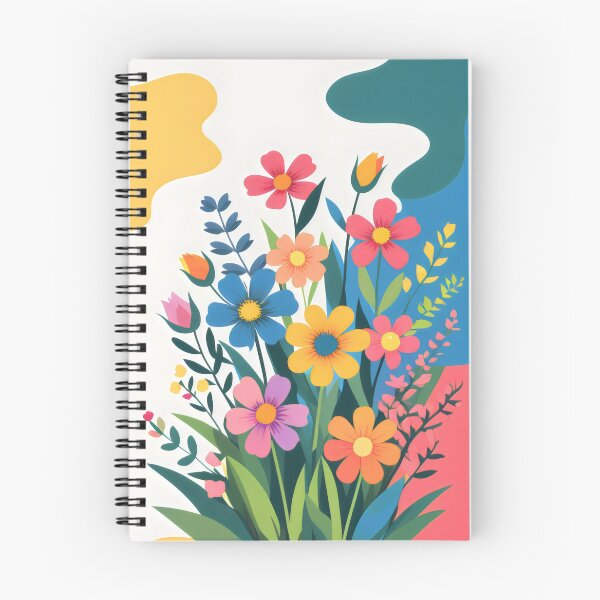 Item preview, Bold Colorful Spring Flowers designed and sold by ZanyPaintbrush.