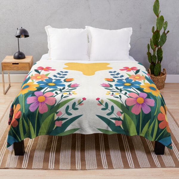 Item preview, Bold Colorful Spring Flowers designed and sold by ZanyPaintbrush.