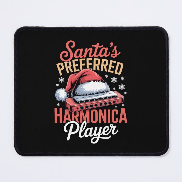 Item preview, Harmonica Player Santas Preferred designed and sold by Kcgarciaso.