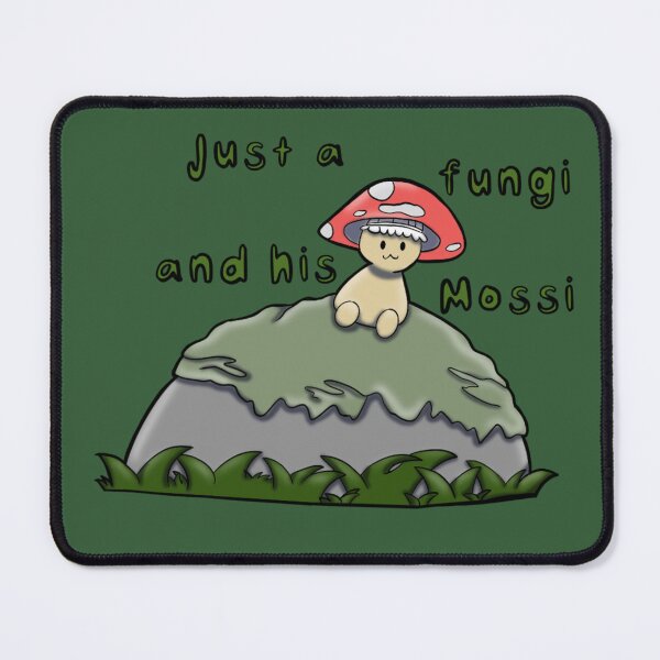 Item preview, Just a Fungi and his mossi designed and sold by Sunnyxsun.