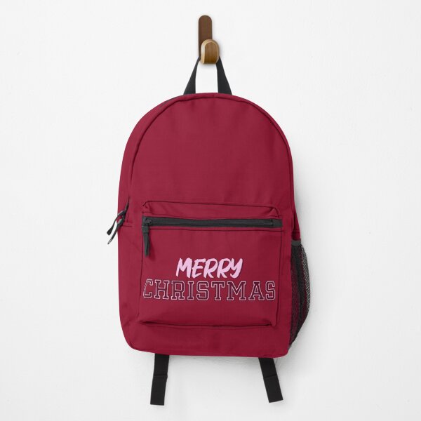 Item preview, Christmas, Burgundy and Pink, Varsity Word Art designed and sold by OneThreeSix.