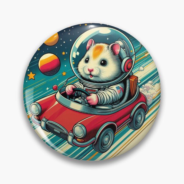 Item preview, Astranaut cute hamster  designed and sold by Dogandesighn.