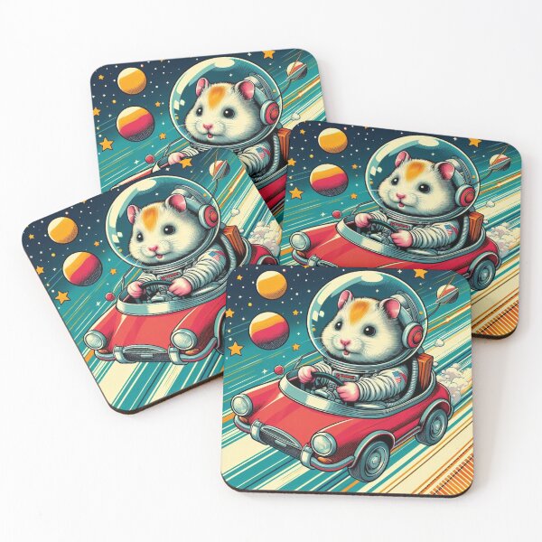 Item preview, Astranaut cute hamster  designed and sold by Dogandesighn.