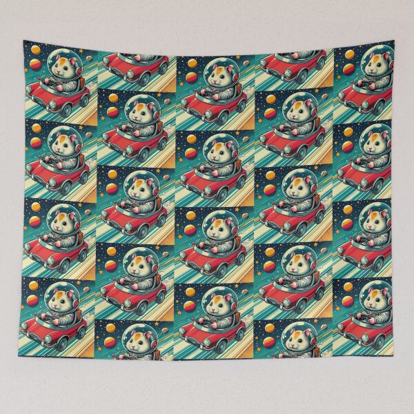 Item preview, Astranaut cute hamster  designed and sold by Dogandesighn.