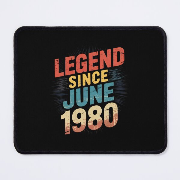 Item preview, 45 Years Old Legend Since June 1980 Tees 45th Birthday designed and sold by THagBlue.