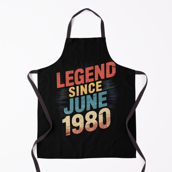 Item preview, 45 Years Old Legend Since June 1980 Tees 45th Birthday  designed and sold by THagBlue.