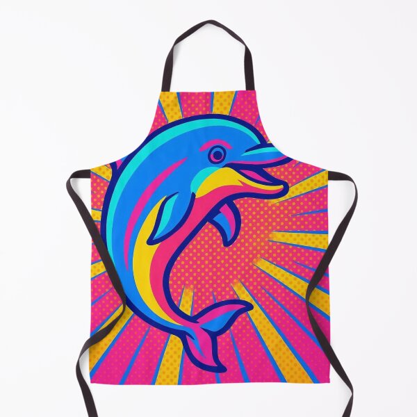 Item preview, Colorful cute dolphin designed and sold by Dogandesighn.